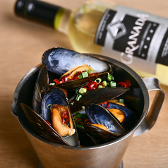 ムール貝とワイン蒸し