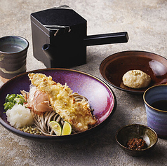 鶏天おろしそば