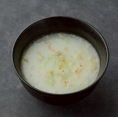 熊本馬油の出汁スープ