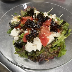 トマトと豆腐のチョレギサラダ