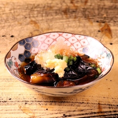 長茄子の揚げびたし　