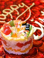寿司cake＆花束で…おもてなしプラン5000円
