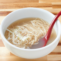 すごい貝スープのかけラーメン(小盛)