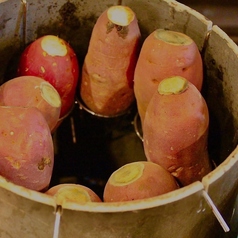 持ち帰りで大人気！焼き芋