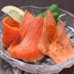 時鮭(トキシラズ)刺身