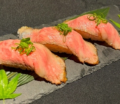 黒毛和牛肉寿司
