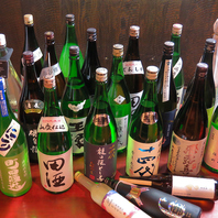 品揃えが良◎厳選された旨い日本酒と和食を楽しめます♪