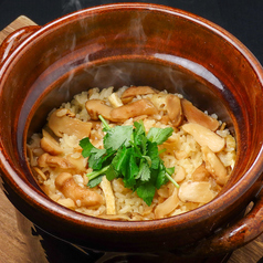 松茸の土鍋ご飯