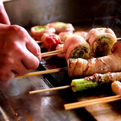 肉巻きアスパラ/肉巻きオクラ/肉巻きえのき/肉巻き大葉チーズ　各