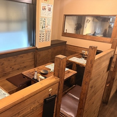 個室ございます♪4名様から6名様のご利用OK♪タイプはいろいろ★利用人数、シーンに合わせてご案内いたします※系列店の写真となります。