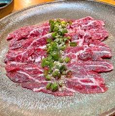 石垣牛ツラミ刺身の写真