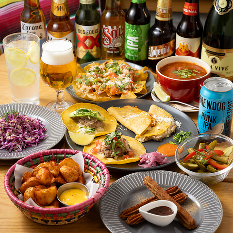 【代々木駅3分】自家製メキシカンタコス×カジュアルな雰囲気のお洒落な店内