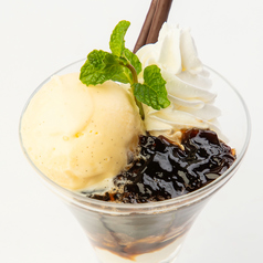 コーヒーゼリーパフェ