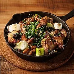 地鶏の鉄板焼き