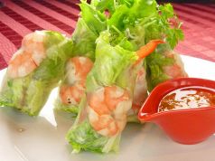 シーフード生春巻イタリア風