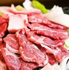 北海道ジンギスカン 羊肉専門店 七桃星 なもせのコース写真