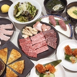 ＜茜（あかね）コース＞4000円（税込）　/　90分飲み放題付き6000円（税込）