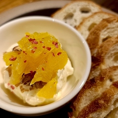 オレンジとサワークリーム