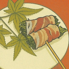 豆苗ポン酢巻