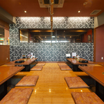 掘りごたつ式座敷でゆっくり宴会可能！法事や親戚などの集まりにも利用できる半個室あり！ご相談を