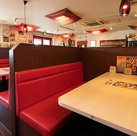 周りを気にせず楽しめる！プライベート感が溢れる空間