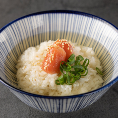 お茶漬け（梅・鮭・明太)