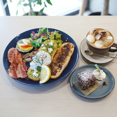 ドリンク・ラミントン付　選べる！オージープレートの写真