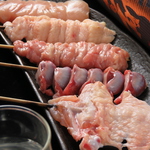 じまんの串焼き！鮮度がいいのは当たり前。焼き手の腕を見に来てください！