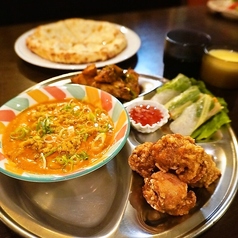 タンドリー料理の盛り合わせ