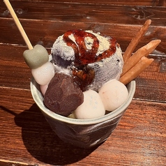 異国風白玉パフェ