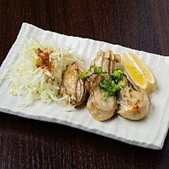 牡蠣のバター焼き