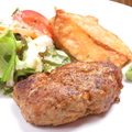 料理メニュー写真&nbsp;おつまみ塩ハンバーグ