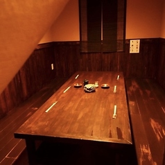 【個室】6名掛け座敷テーブル