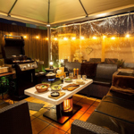 バリのリゾートをイメージした非日常空間♪宴会やパーティーの際は是非ご利用ください！