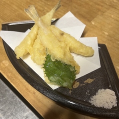 小フグの天ぷら