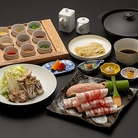 薩黒黒豚鶏鍋コース