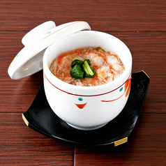 湯葉茶わん蒸しカニあんかけ