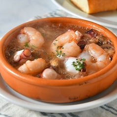 海老とタコMIXアヒージョ