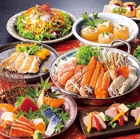 季節によって変化する海鮮やお鍋で是非お楽しみください