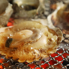 旬の海鮮　炭火焼き