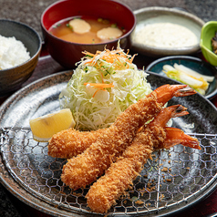 えびフライ定食