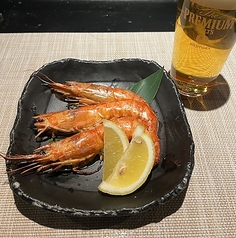 赤海老の塩麹焼き