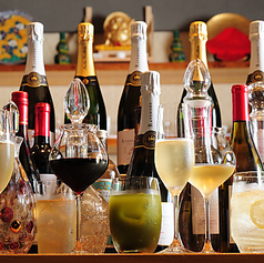 料理と共に楽しめるドリンクを多数ご用意しております◎