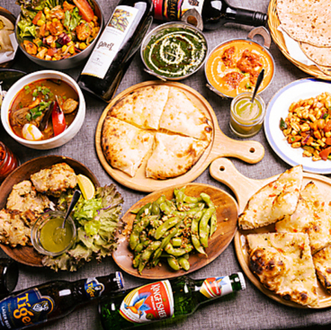 学芸大学駅◆本格スパイスカレーが自慢！インド＆タイ料理を味わえるダイニングバー