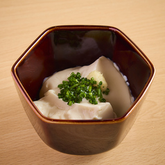 自家製おぼろ豆腐