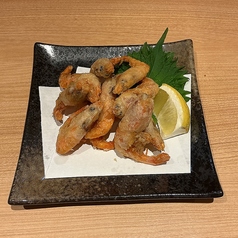 甘海老の唐揚げ