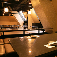 プライベートな空間を確保！