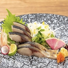 藁焼きあぶり〆さば