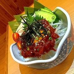 馬刺しユッケ / Horse Meat Yukhoe with Egg Yolk