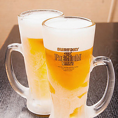 当店の生ビールは”神泡”です。